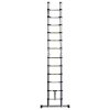 BORMANN Pro ALUMÍNIUM teleszkópos LÉTRA 12 fok, 1,9+1,9m, SOFT CLOSE (BHL5710)