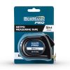 BORMANN Pro MÉRŐSZALAG 5 m x 25 mm, AUTO LOCK, KÉTOLDALAS, MÁGNESES HOROG (BHT7126)