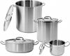 YATO Fazék fedővel 2,4 liter 160x120 mm Inox (YG-00001)