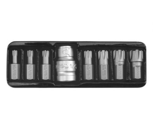 YATO Bit készlet 8 részes RIBE M5-M14 L=30mm 1/2"  (YT-0418)