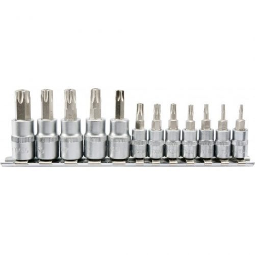 YATO Bithegy dugófejjel Torx Tamperp. 12 r. (1/4 " L=37mm T8-T30, 3/8" L=48mm T40-T55)   (YT-04332)