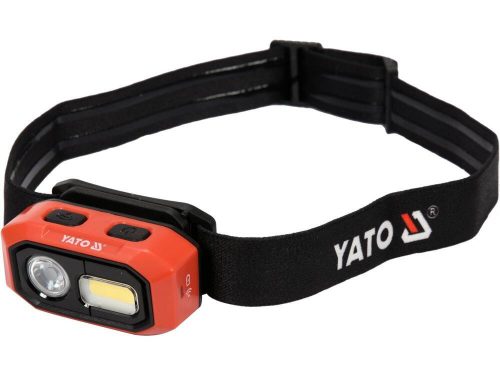 YATO Akkus LED fejlámpa 480 lumen mozgásérzékelős (YT-08592)