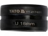 YATO TARTALÉK BETÉT YT-21735-HÖZ,  U 18MM  (YT-217403)