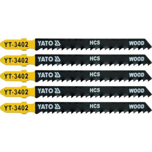 YATO Dekopírfűrészlap T8TPI favágásra 5db/cs (tiszta vágás) (YT-3402)