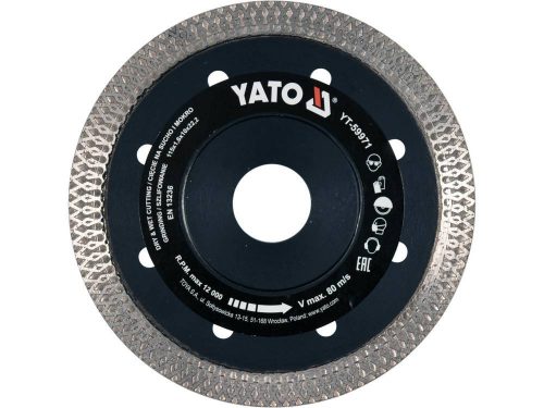 YATO Gyémánt vágótárcsa 115 mm folytonos (YT-59971)