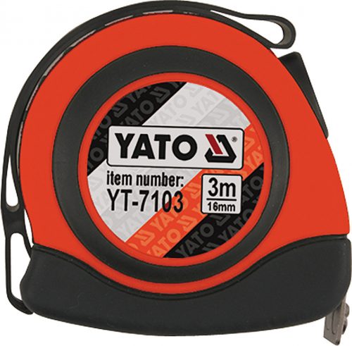 YATO Mérőszalag 5 m/19 mm, mágneses, nylon bevonatú  (YT-7105)