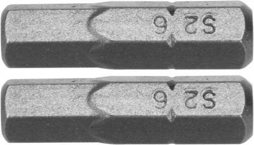 YATO H6 25mm imbusz Bit 1/4 2 db (YT-77923)