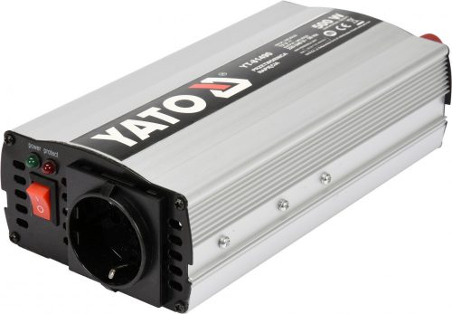 YATO Feszültségátalakító inverter 12V-230V 500W  (YT-81490)