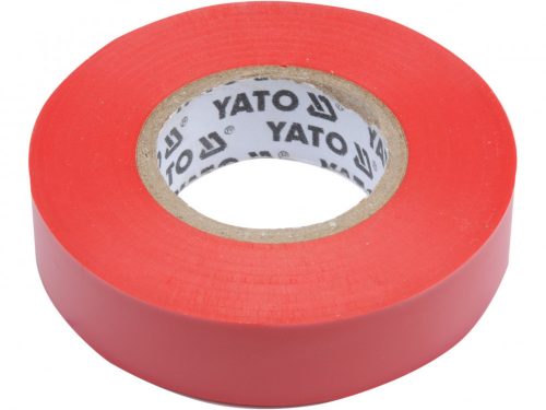 YATO SZIGETELŐSZALAG 15 X 0,13 MM X 20 M PIROS (YT-81592)