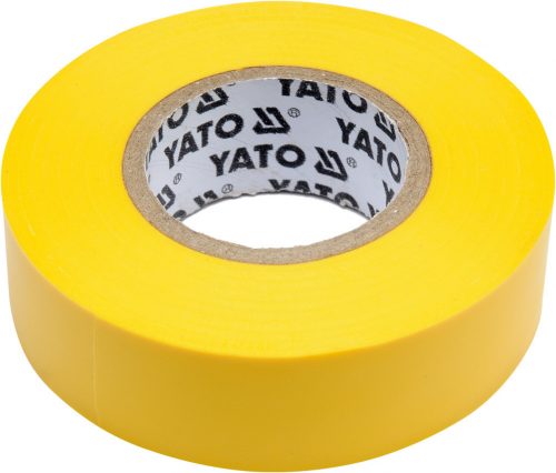 YATO Szigetelőszalag 19 x 0,13 mm x 20 m sárga  (YT-81654)