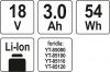 YATO Akkumulátor 18V (YT-85130)